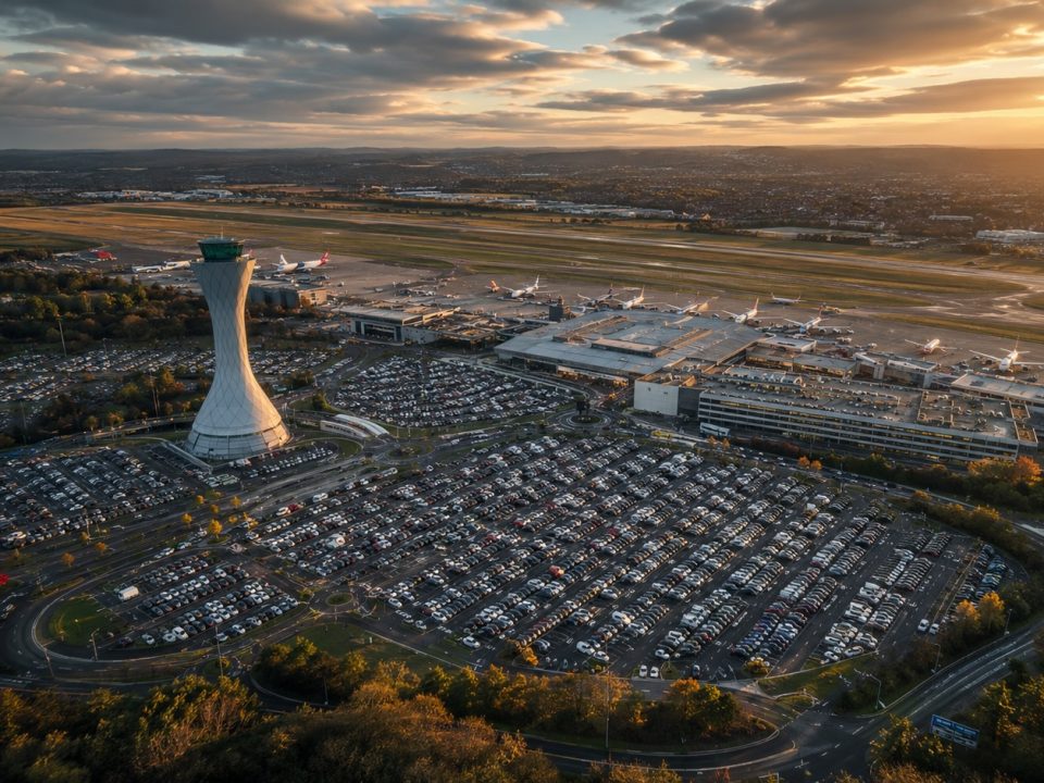 London Luton Airport - Aerial View - Save money at London Luton Airport Parking with Simply Park