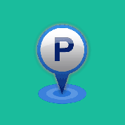 Airport Parking sign icon